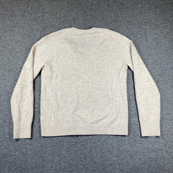 Everlane Cashmere V-Neck Sweater Womens XS Extra Small Beige Long Sleeve - Picture 8 of 10